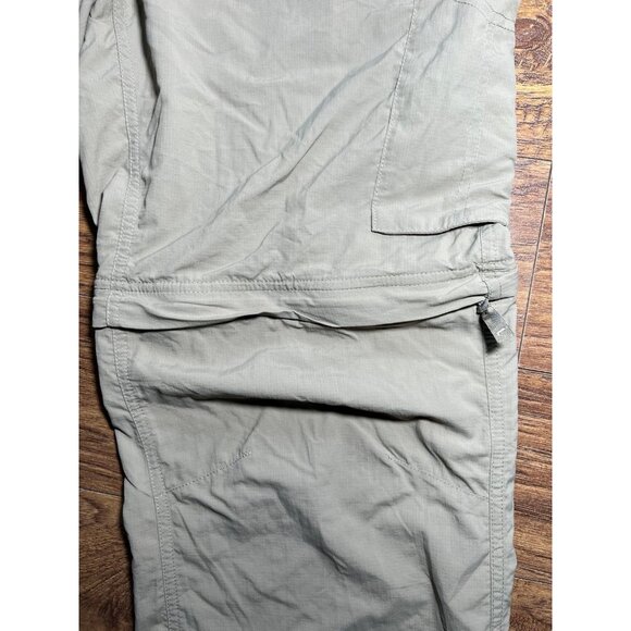 Columbia Nylon Pants Men 36x30 Tan Cargo Convertible Omni Shield Hiking Outdoor - Picture 5 of 5